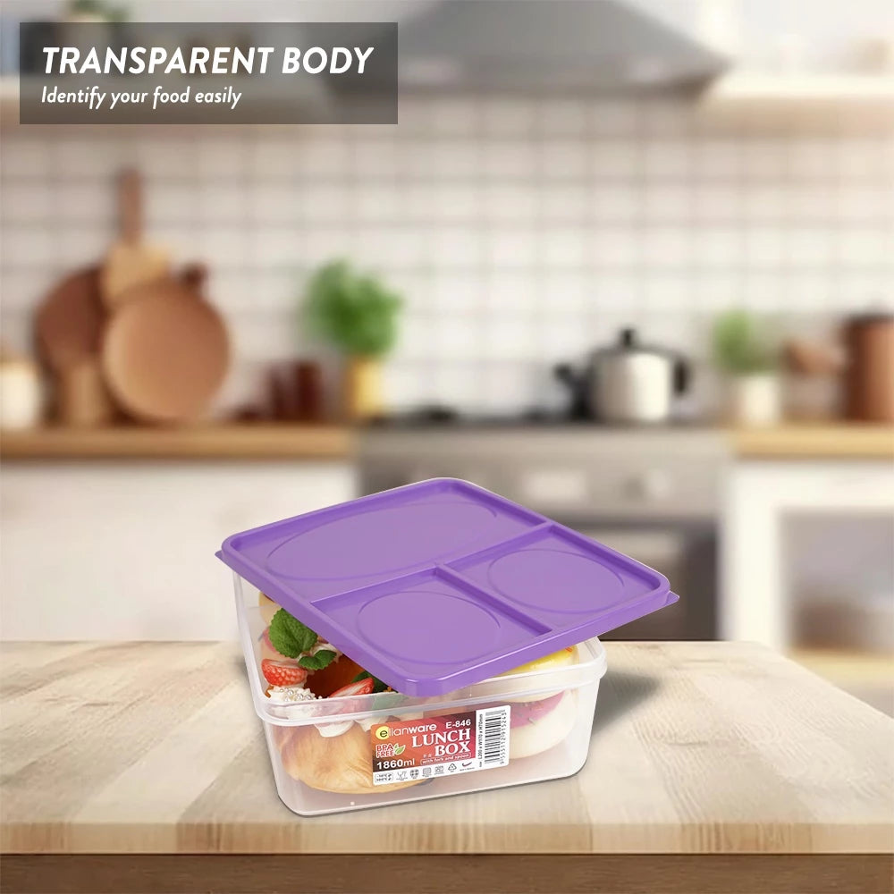 5 Compartments Lunch Box