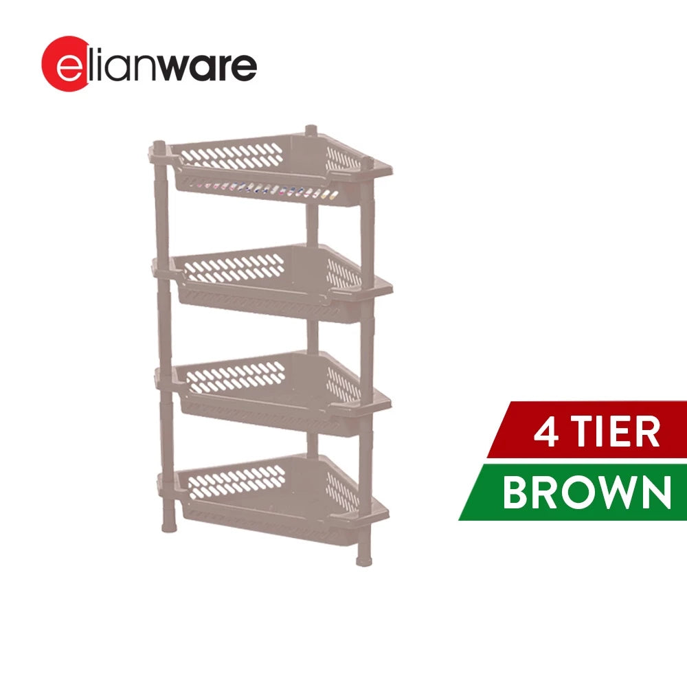 4 Tier Multipurpose Corner Storage Rack