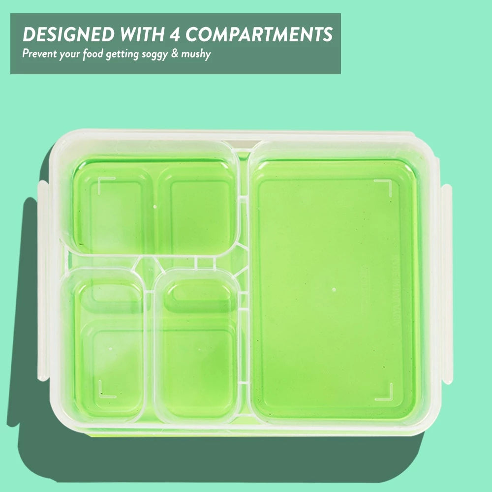 Elianware 4 Compartments Lunch Box