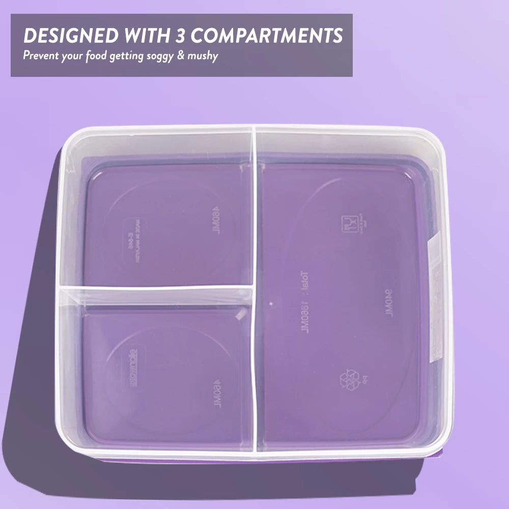 Lunch Box - 3 Compartments
