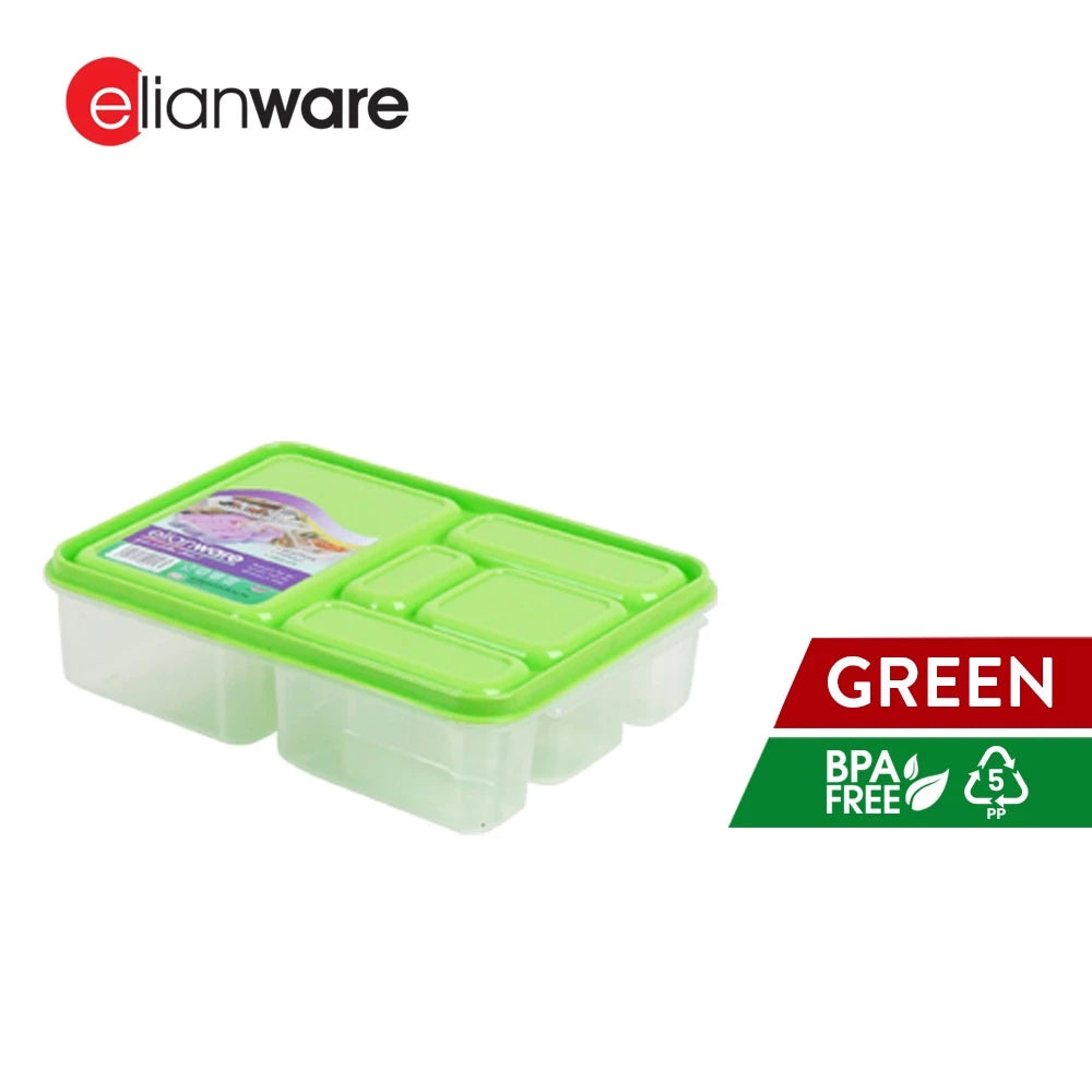 5 Compartments Lunch Box