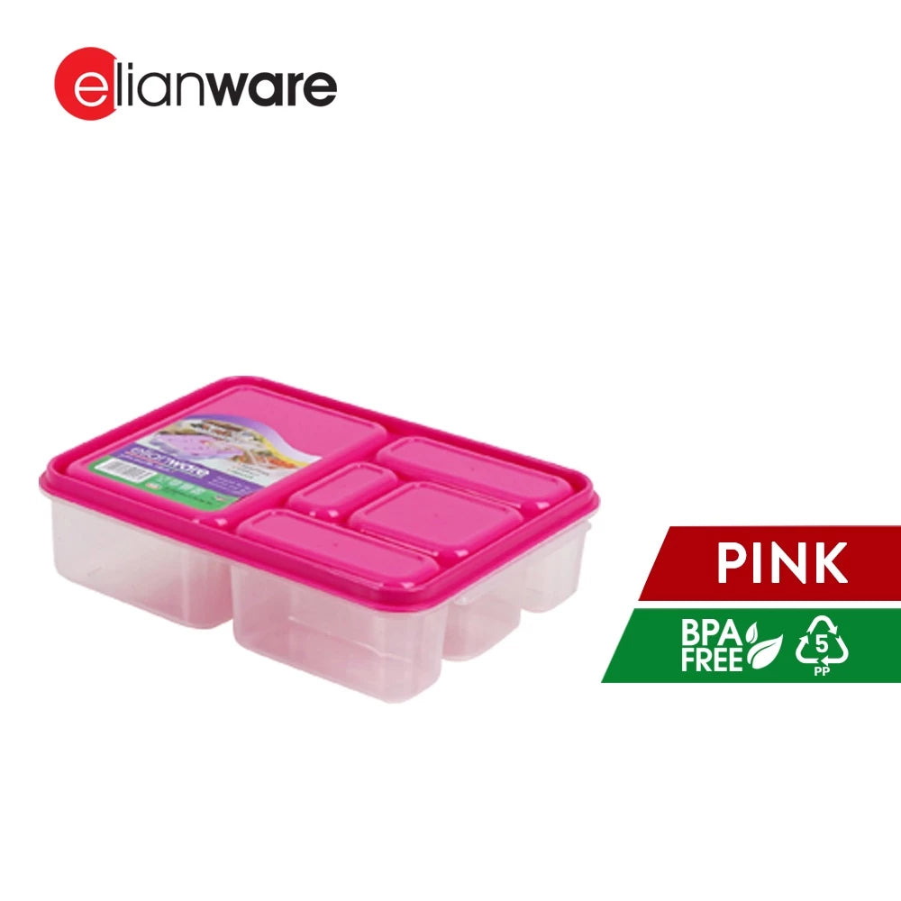 5 Compartments Lunch Box