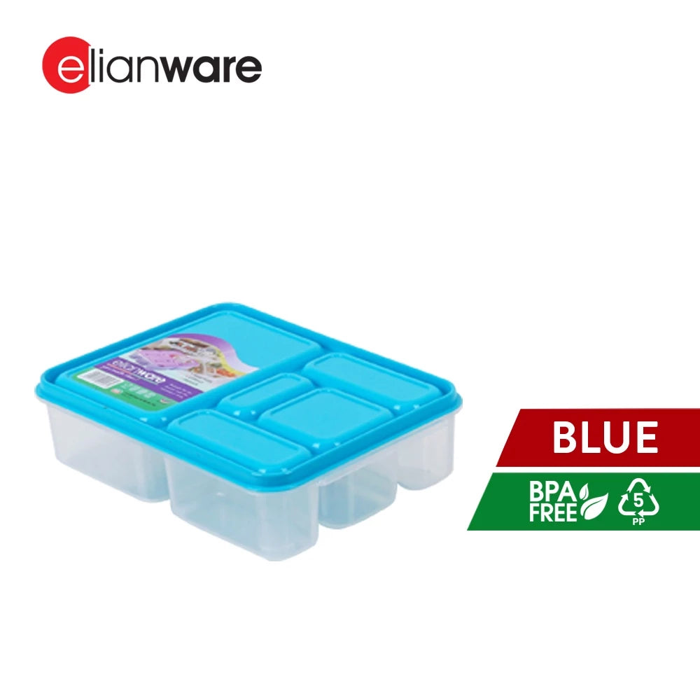 5 Compartments Lunch Box