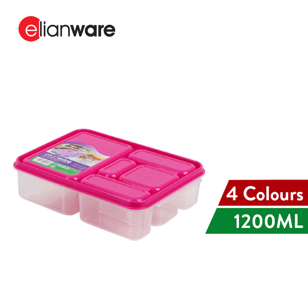 5 Compartments Lunch Box