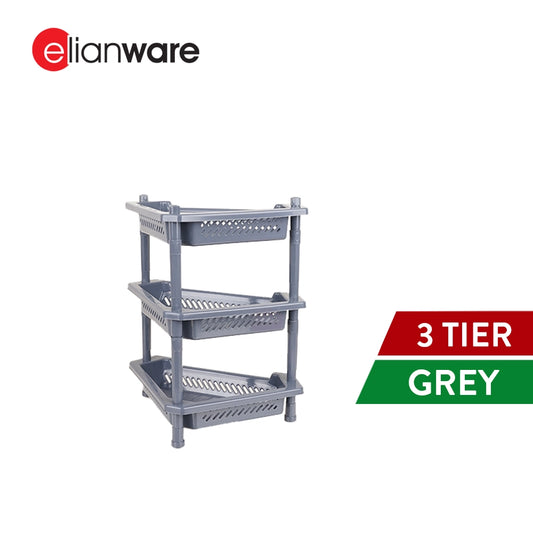 3 Tier Multipurpose Corner Storage Rack