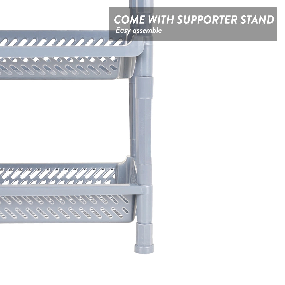 4 Tier Multipurpose Corner Storage Rack