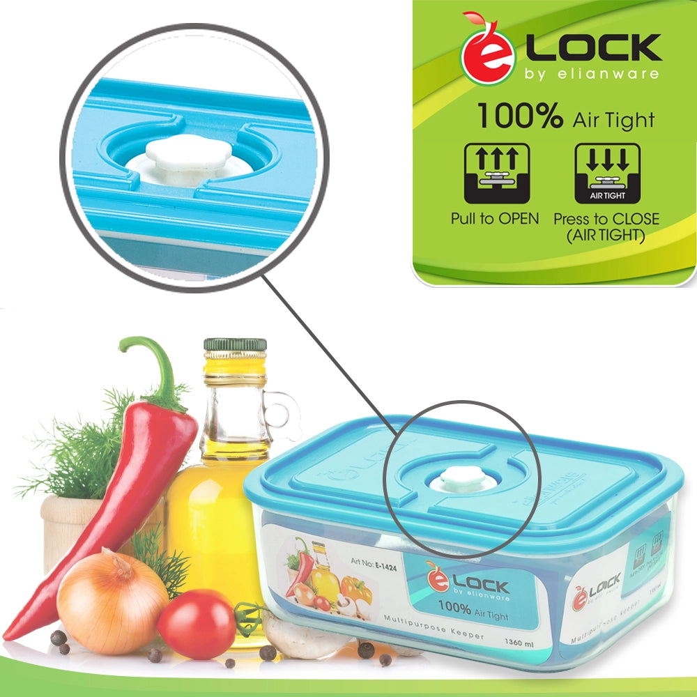 Elock Airtight Container 910ml