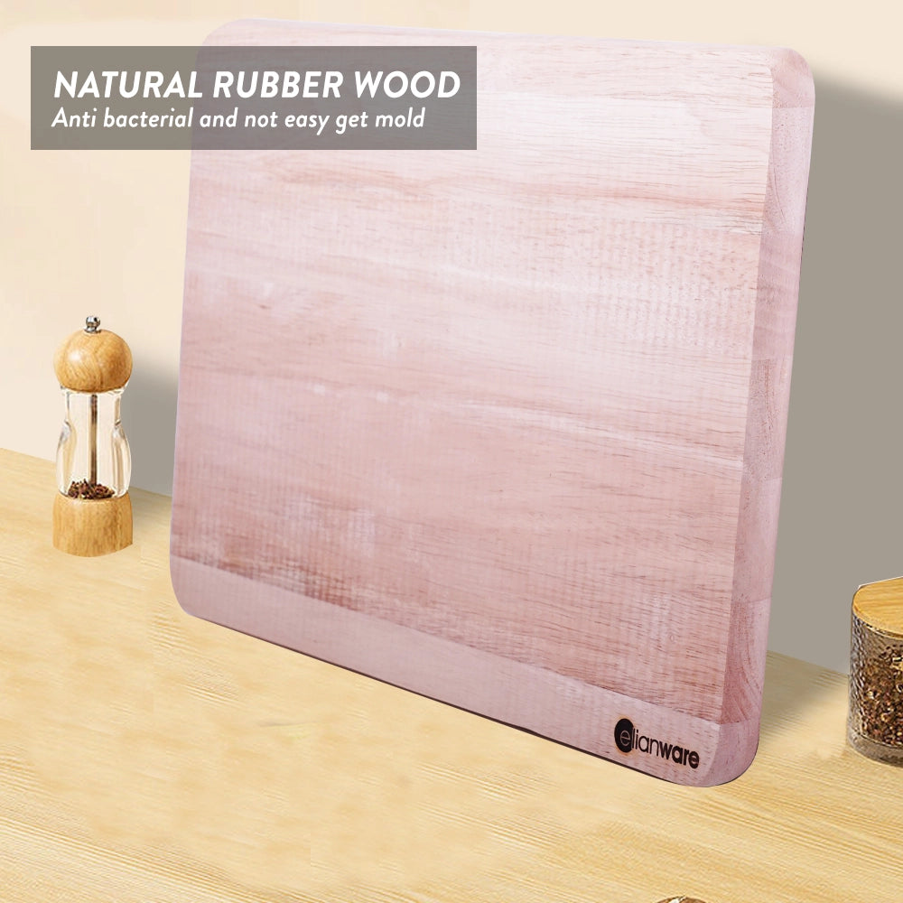 Rectangular Rubberwood Wooden Cutting Board