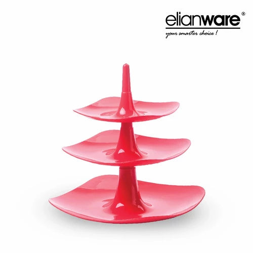 Square 3 Tier Cake Stand