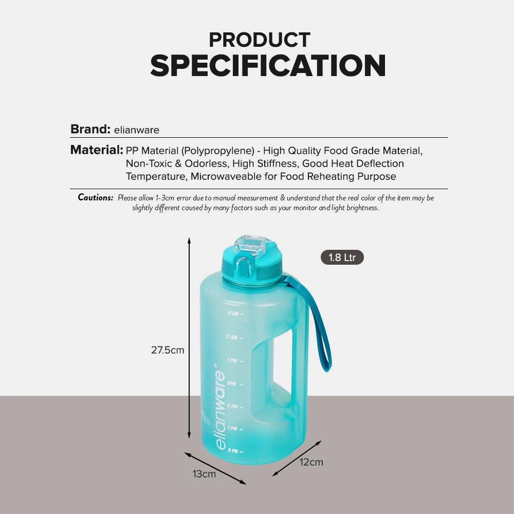 Sports Water Bottle - 1800ml