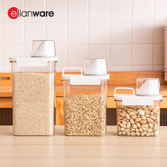 Airtight Container with measuring cup