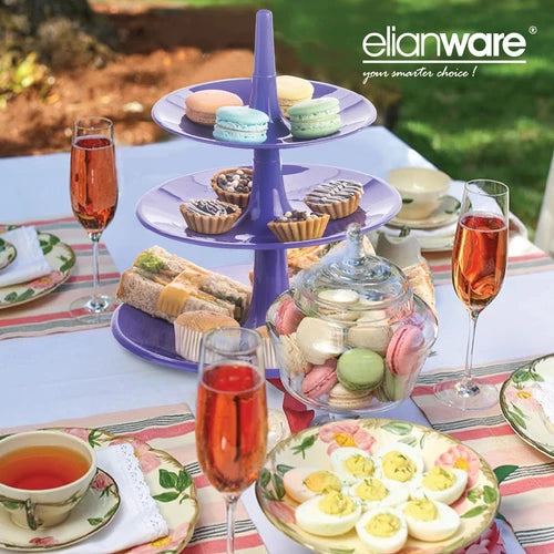 Square 3 Tier Cake Stand