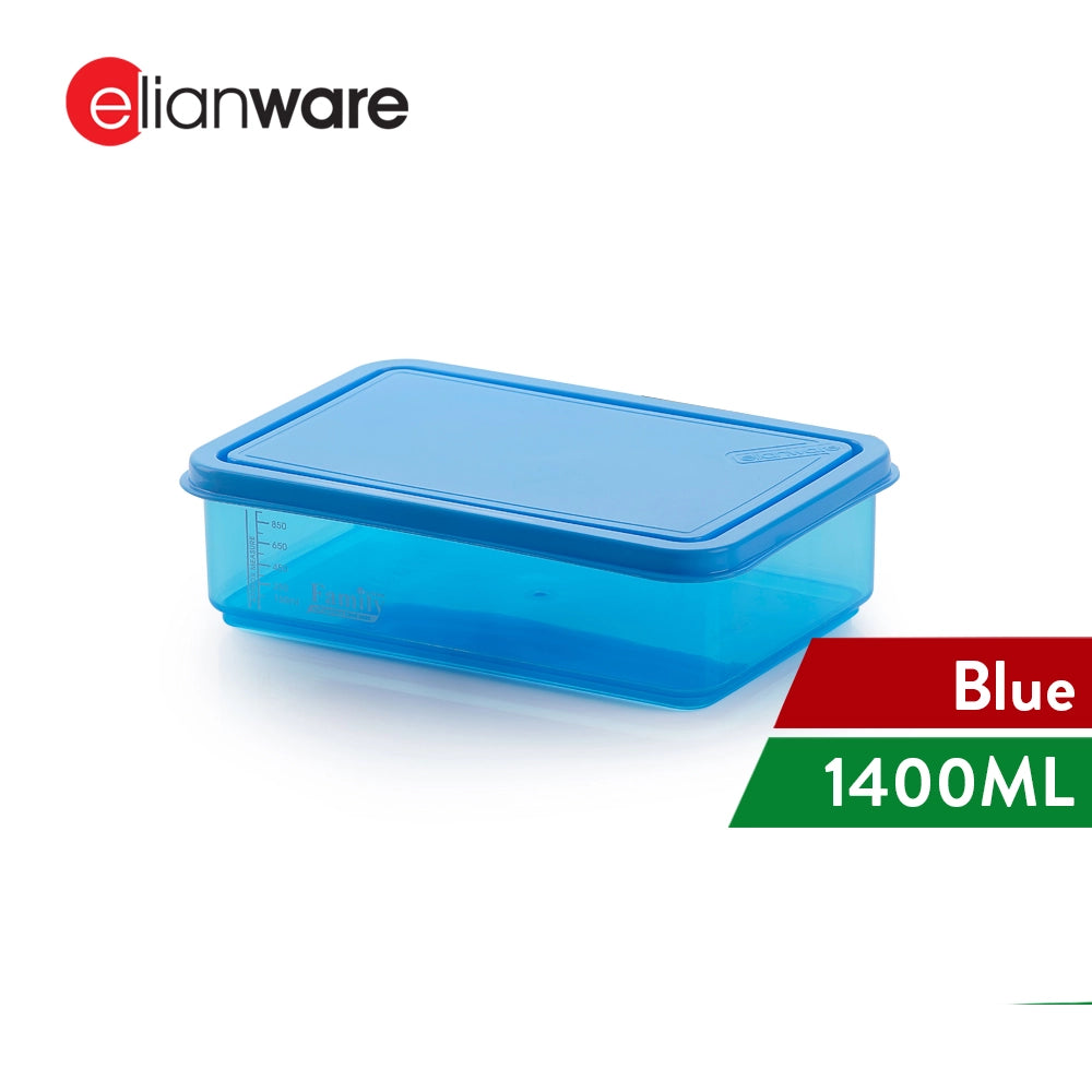 Stackable Rectangular Container - 1400ml