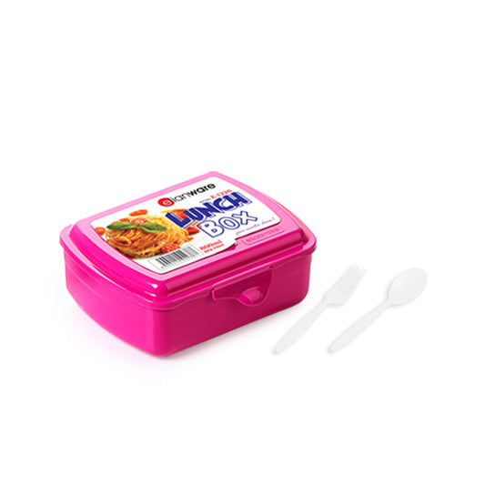 Lunch Box with Spoon & Fork 800ML