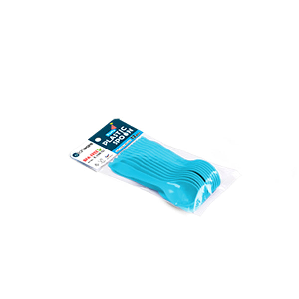 Reusable Plastic Spoon - 12 pack