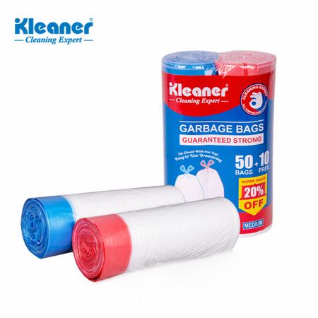 Drawstring Garbage Bags (40 x 50cm) - 60pcs