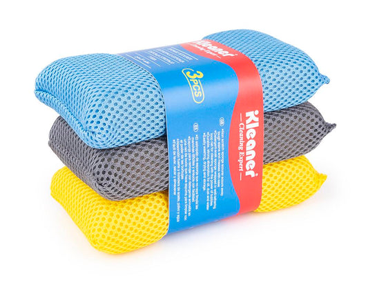 Mesh Sponge Scour - 3pcs