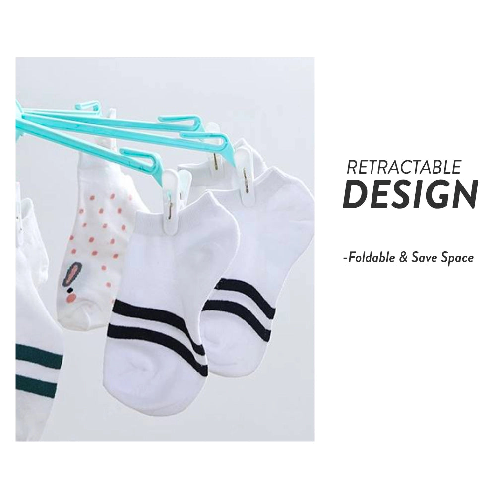 Umbrella Pegs Clothes Hanger - 20 Pegs