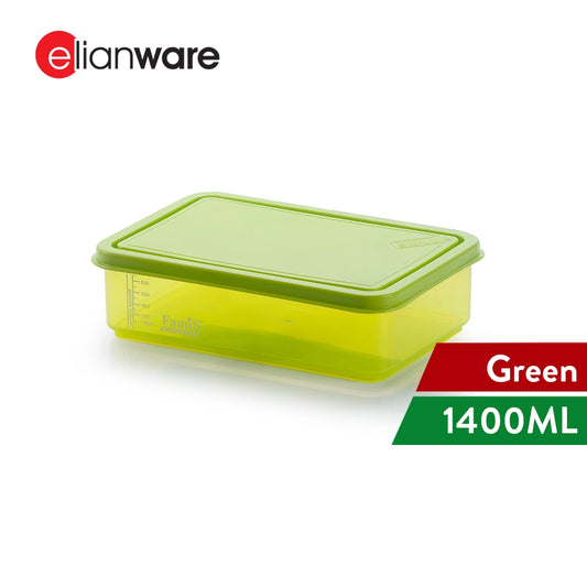 Stackable Rectangular Container - 1400ml