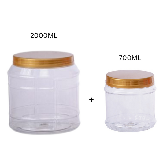 Pet Jar Round-2000ML+700ML