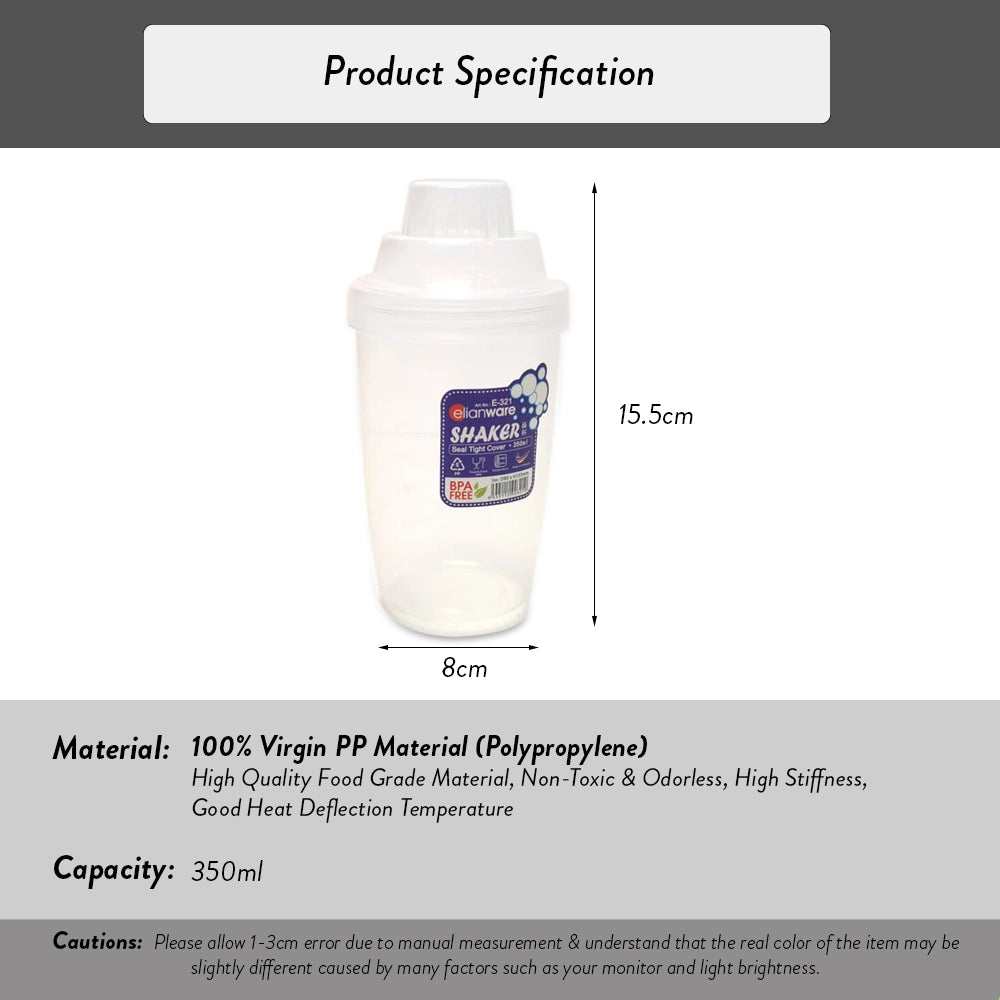 Twist Lock Shaker - 350ml