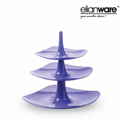 Square 3 Tier Cake Stand