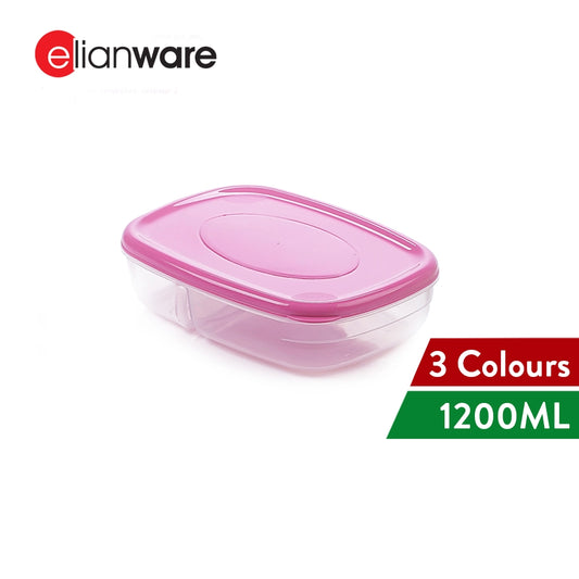 2 Compartment Lunch Box 1.2L