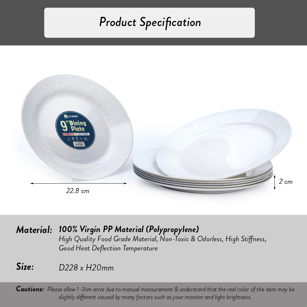 Dinner Plate - 9 Inch