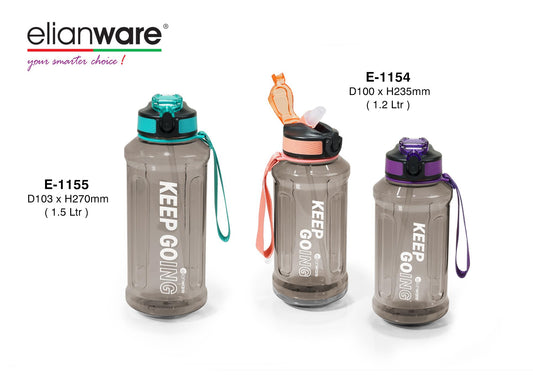 Water Bottle with Strap -1.2L