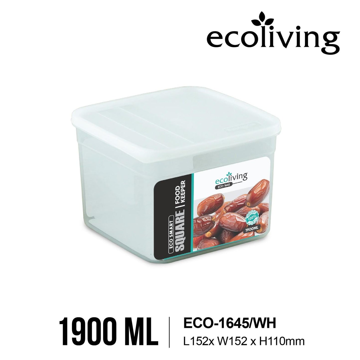 Food Storage Container - 1900ml