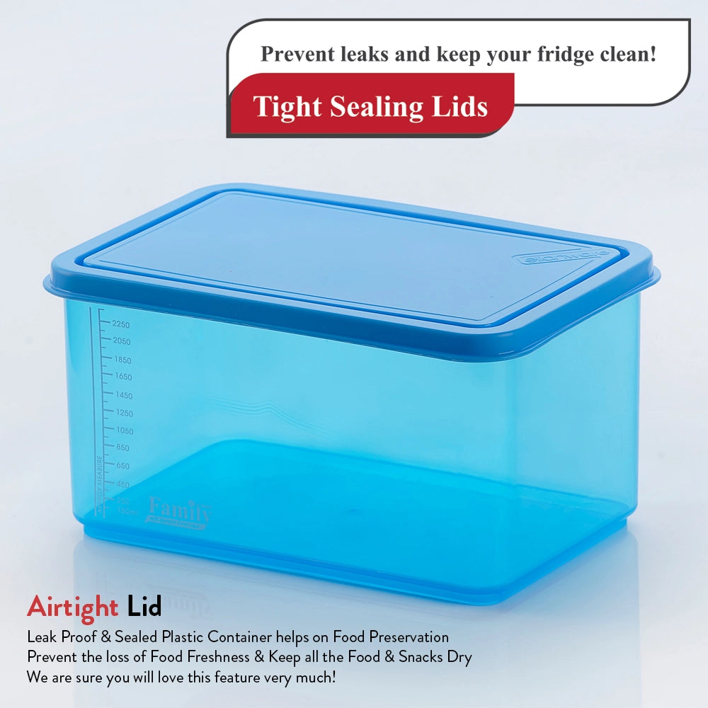 Stackable Rectangular Container - 1400ml