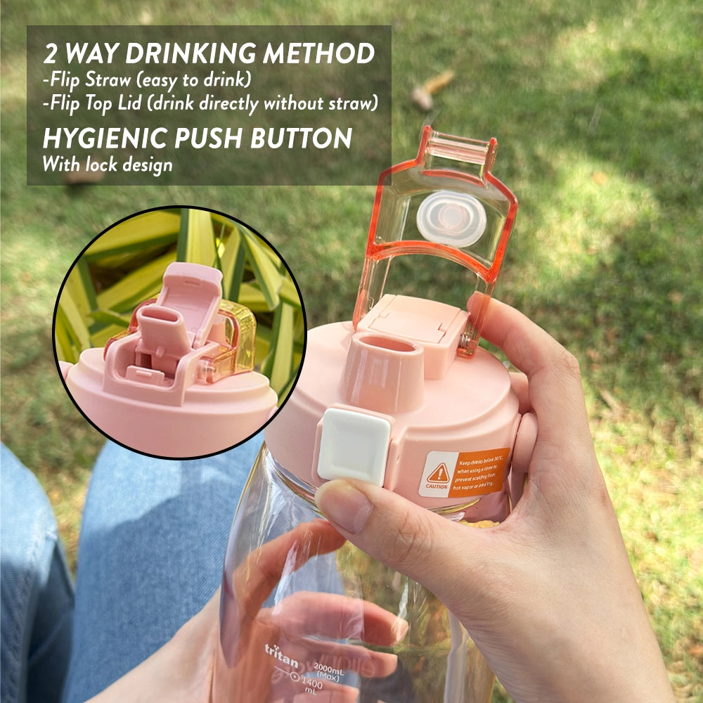 1000ML HANDY WATER BOTTLE (TRITAN)